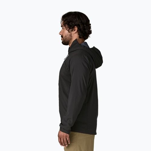 Men's Hybrid Jacket Patagonia Nano-Air Ultralight Full-Zip Hoody black