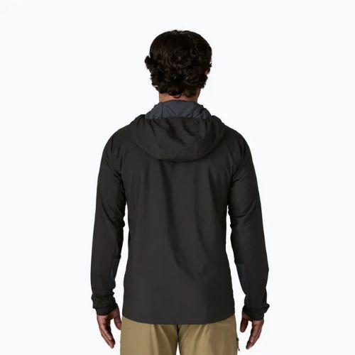 Men's Hybrid Jacket Patagonia Nano-Air Ultralight Full-Zip Hoody black