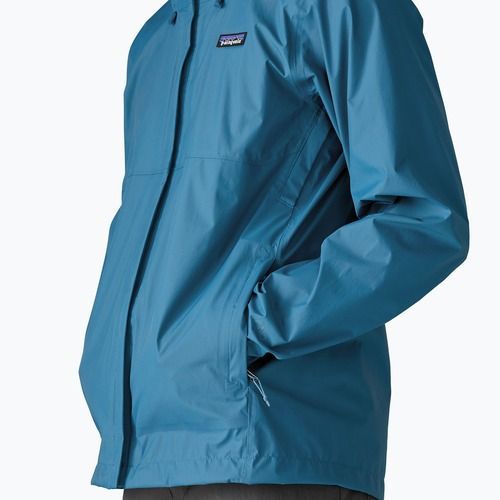 Men's waterproof jacket Patagonia Torrentshell 3L Rain aquatic blue