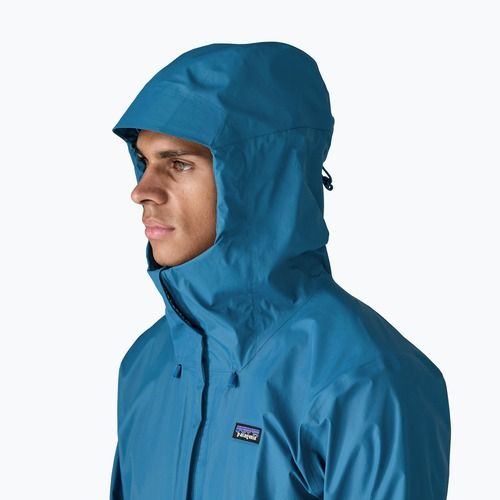 Men's rain jacket Patagonia Torrentshell 3L Rain aquatic blue