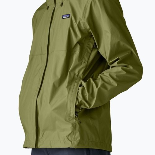 Men's rain jacket Patagonia Torrentshell 3L Rain caper green
