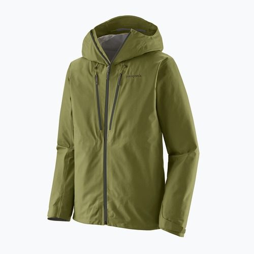 Men's rain jacket Patagonia Triolet caper green