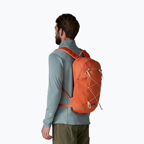 Hiking backpack Patagonia Terravia Pack 14 l coal orange