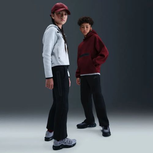 Children's trousers Nike Sportswear Tech Fleece black/black