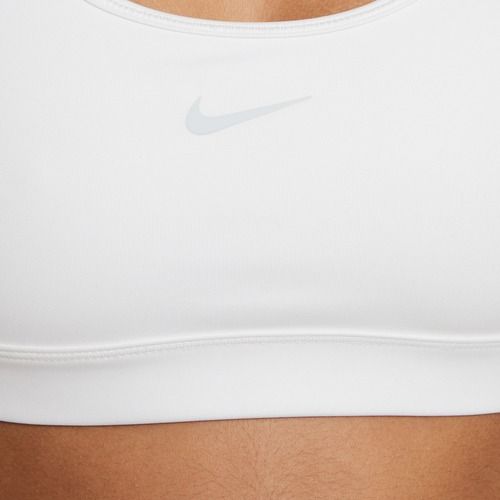 Children's training bra Nike Swoosh white/pure platinum