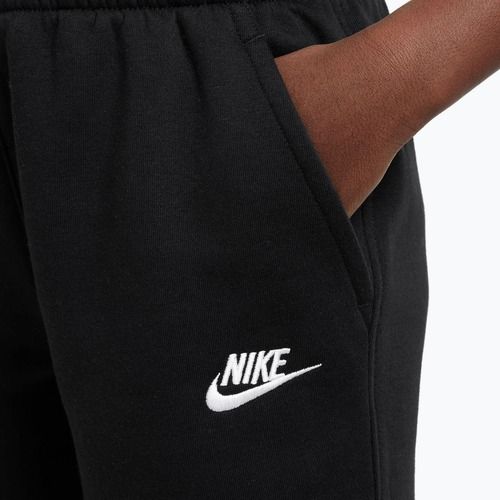 Children's trousers Nike Sportswear Club Fleece black/white