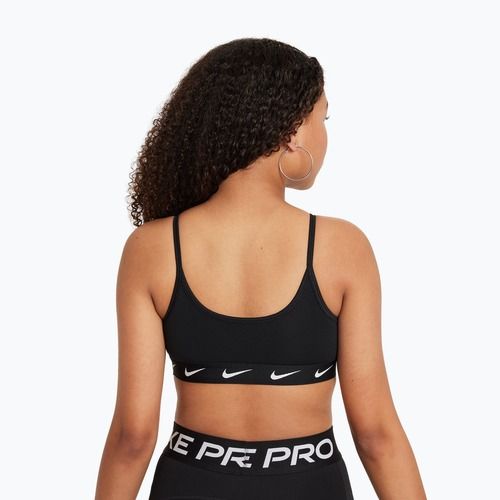 Children's training bra Nike One black/white