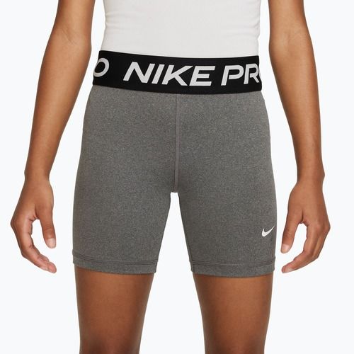 Children's shorts Nike Pro Dri-Fit 5" carbon heather/white