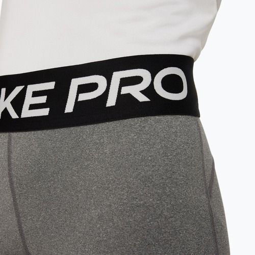 Children's shorts Nike Pro Dri-Fit 5" carbon heather/white