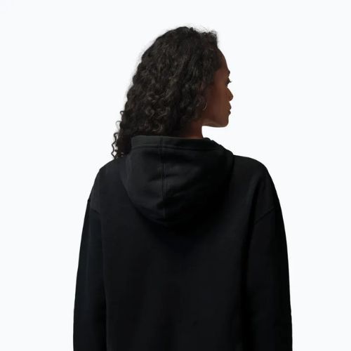 Women's sweatshirt Jordan Fleece Hoodie black/gym red