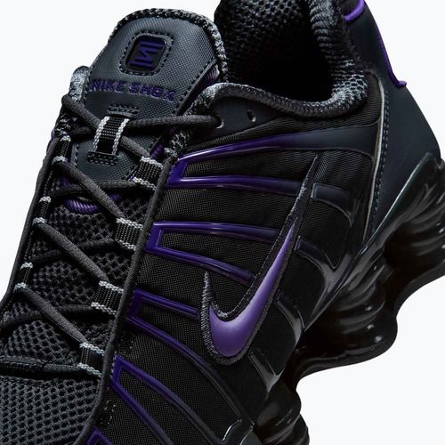 Men's shoes Nike Shox TL dark smoke grey/court purple