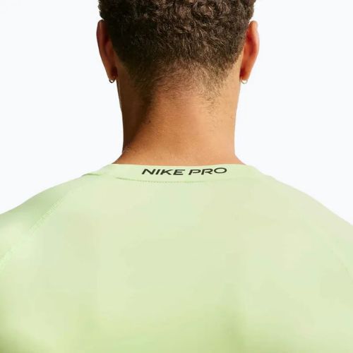 Men's training longsleeve Nike Pro Dri-Fit Tight Fitness light liquid lime/black
