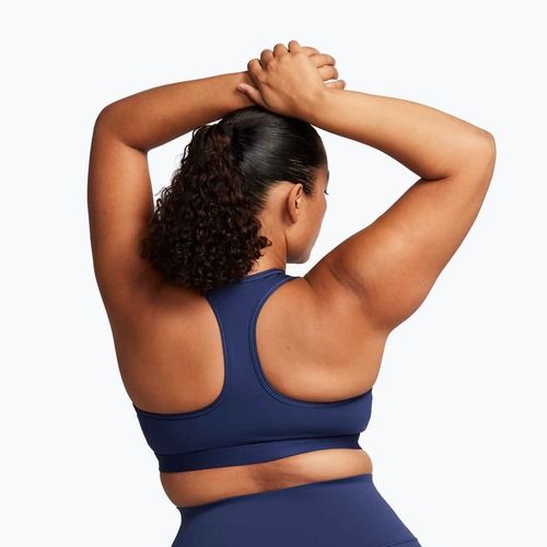 Training bra Nike Swoosh Medium Support midnight navy/white
