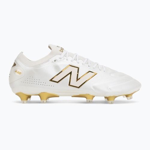 Football boots New Balance Elite V3 FG sea salt multi/gold metallic