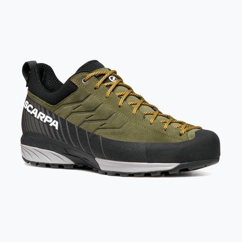 Men's approach shoes SCARPA Mescalito GTX dark olive/gray