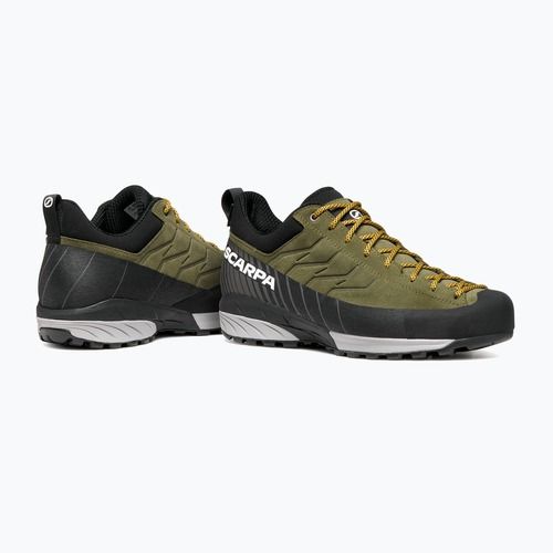 Men's approach shoes SCARPA Mescalito GTX dark olive/gray