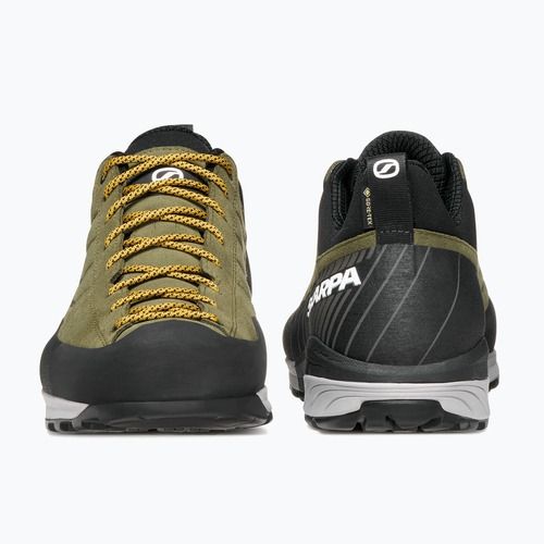Men's approach shoes SCARPA Mescalito GTX dark olive/gray