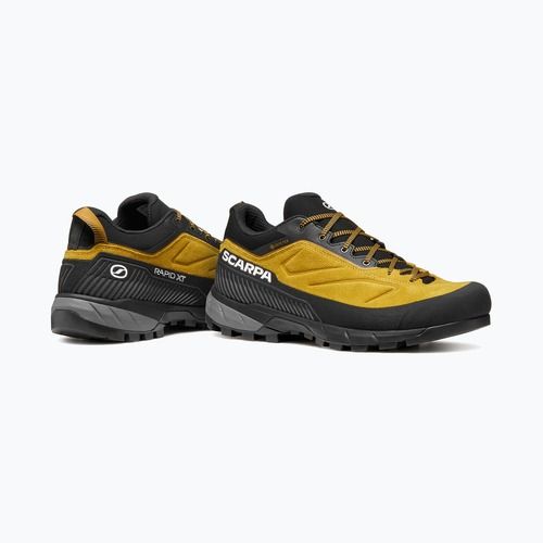 Men's approach shoes SCARPA Rapid XT GTX sulphur/caramel