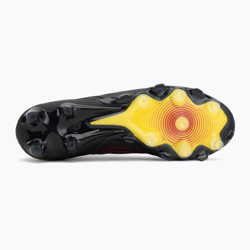 Football boots New Balance Tekela Elite Low V5 FG black 100/punch yellow/fire cracker