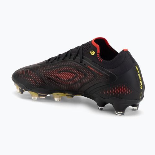 Football boots New Balance Tekela Elite Low V5 FG black 100/punch yellow/fire cracker