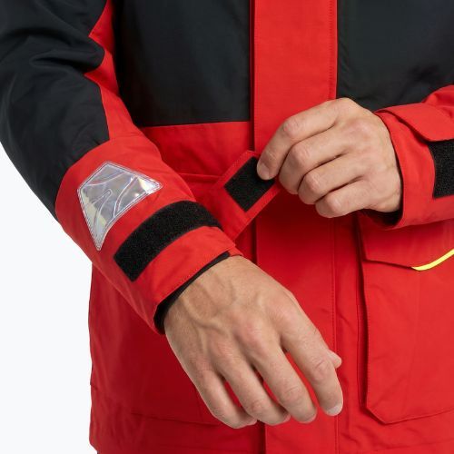 Kurtka żeglaska męska AQUASTIC Outrun 15 000/15 000 czerwony