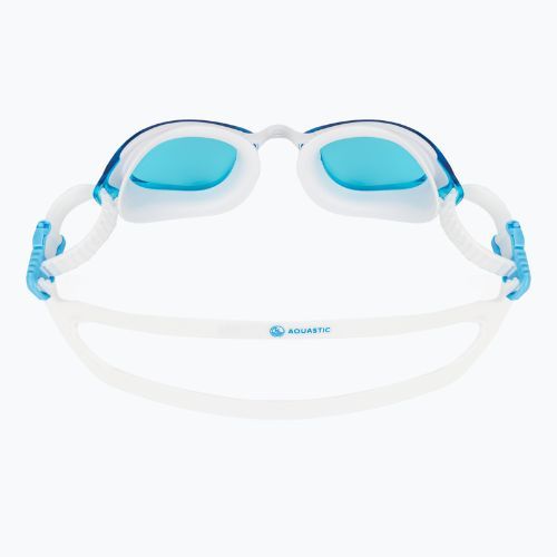 Swimming goggles AQUASTIC Isti white