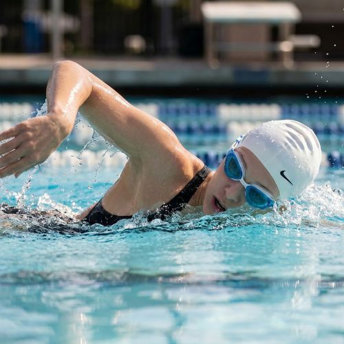Swimming goggles AQUASTIC Isti white