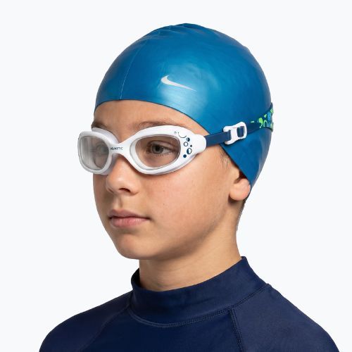 Children's swimming goggles AQUASTIC Spinny blue