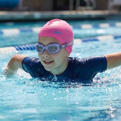 Children's swimming goggles AQUASTIC Spinny purple