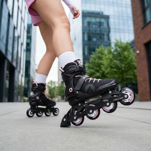 Women's rollerblades ATTABO Cyclone Alu pink