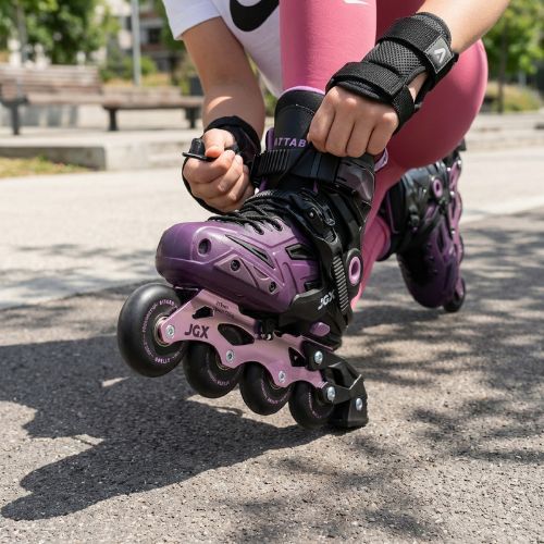 Children's inline skates adjustable ATTABO JGX purple