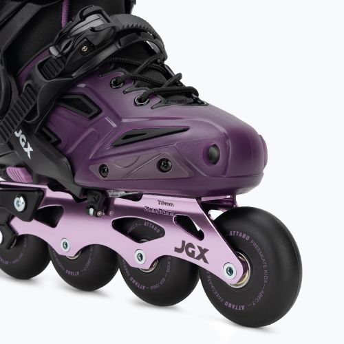 Adjustable children's roller skates ATTABO JGX purple