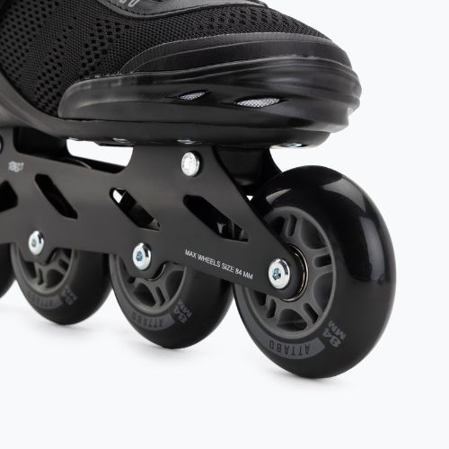 Men's inline skates ATTABO OneFoot Fitgo system black