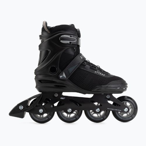 Men's inline skates ATTABO OneFoot Fitgo system black