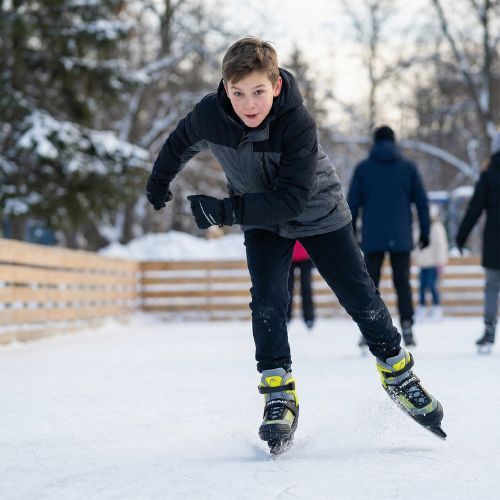 Children's inline skates HEAD Galaxy 2in1 yellow