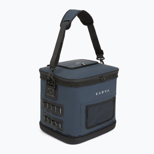 KADVA 17L Navy Blue Foldable Travel Cooler, Flat-Pack Design