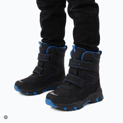 Children's snow boots KADVA Snowey Mid WP black