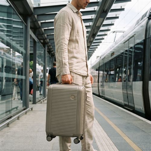 KADVA Palero 38L Cabin Travel Suitcase beige