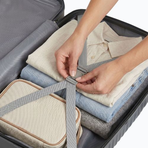 KADVA Palero 38 l Cabin Travel Suitcase Grey