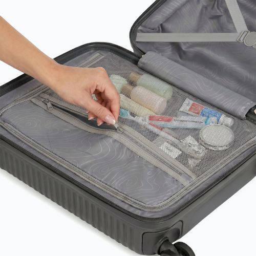 KADVA Palero 38 l Cabin Travel Suitcase Grey