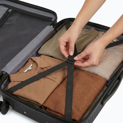 Medium travel suitcase KADVA Palero 64 l black