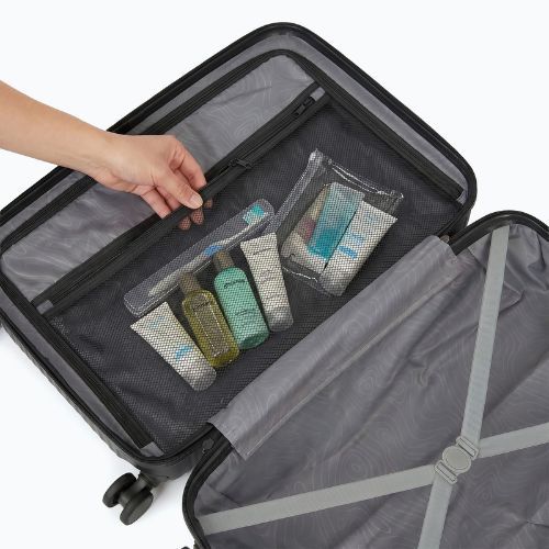 Medium travel suitcase KADVA Palero 64 l black