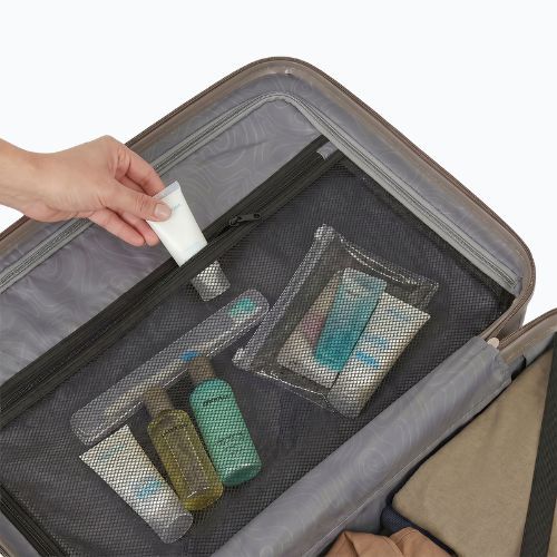 Medium travel suitcase KADVA Palero 64 l black