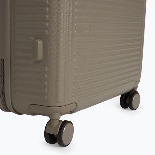 Large travel suitcase KADVA Palero 95 l beige
