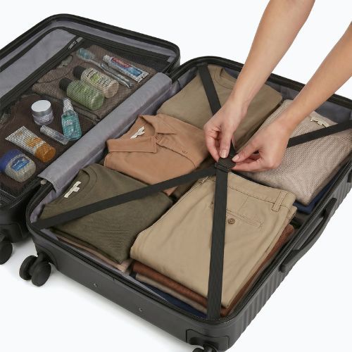 Large travel suitcase KADVA Palero 95 l black