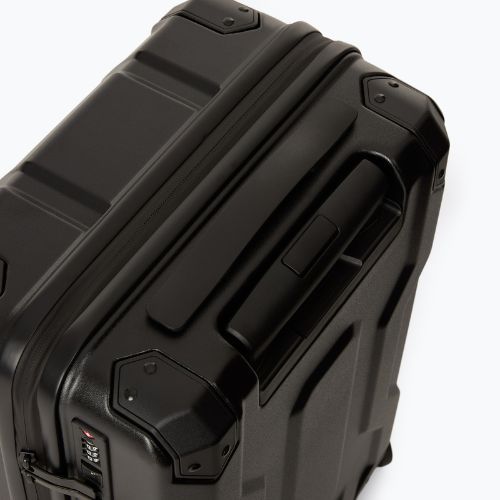 KADVA Roca 41 l black travel suitcase