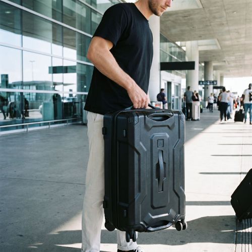 KADVA Roca 76 l travel suitcase black