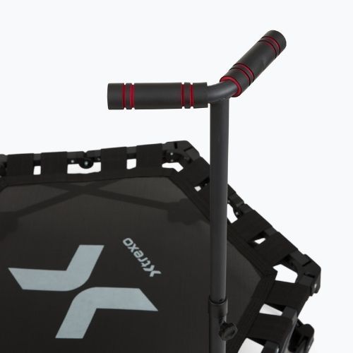 XTREXO Hop&Side Foldable Black Trampoline