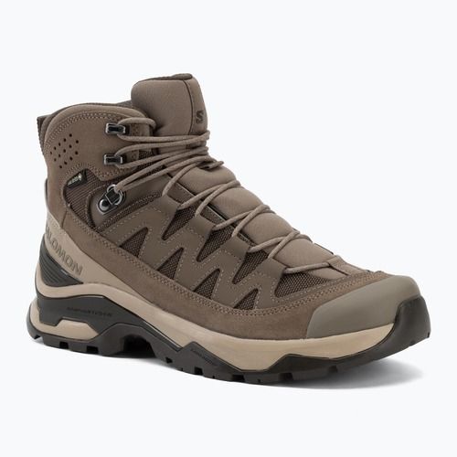Men's trekking boots Salomon Quest Echo GTX walnut/dsrtan/blko