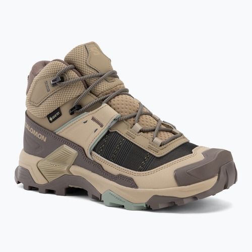 Women's trekking boots Salomon X Ultra 5 MID GTX iron/dsrtan/gre